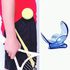 Generic Tennis Ball Holder Training Equipment ABS Tennis Ball Waist Clip Blue