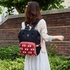 Waterproof Large Mummy Baby Diaper Bag Backpack - Black*Red