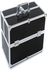 Cosmetics Organizer Storage Box Black/Silver