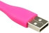 USB Flexible LED Keyboard Light Lamp Desk Table PC Laptop Study Reading Pink
