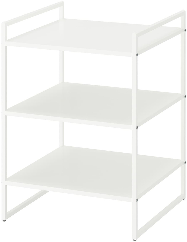 JONAXEL Shelving unit - white 50x51x70 cm