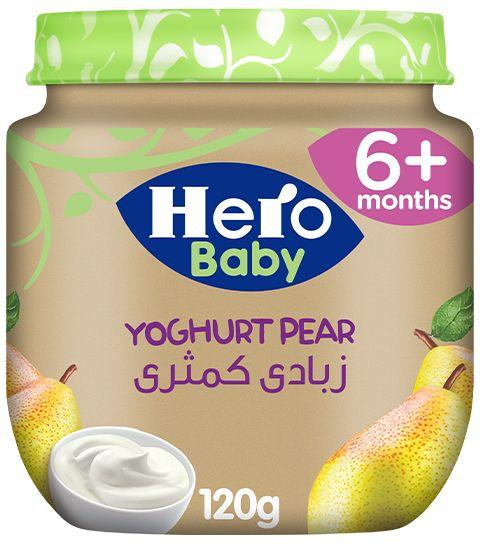 Hero Baby Yoghurt Pear Baby Food - 120g