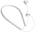 Level U Wireless Bluetooth Neck Headsets Collar Noise Cancelling Headphone-White