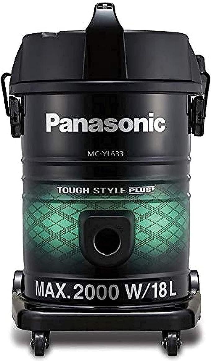 Panasonic MC-YL633G747 Vacuum Cleaner, 2000 Watt, Black