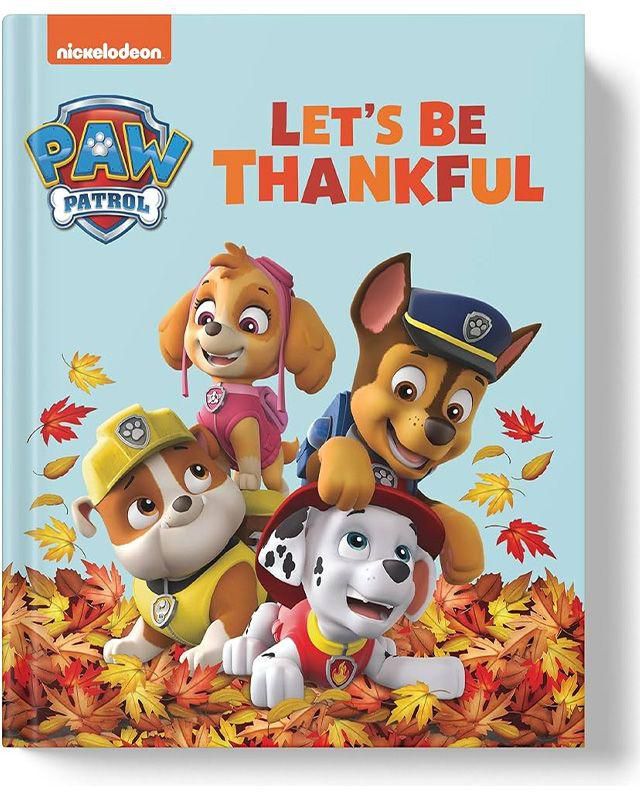 Nickelodeon Paw Patrol Let's Be Thankful Board Book 