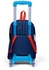 TROLLEY BACKPACK CORAL HIGH Blue 17Liter 3Compartment 23924 Astronaut