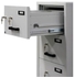Valberg FC 4K-KK Fire Resistant Filing Cabinet, 4 Drawers, 2 Keys Lock