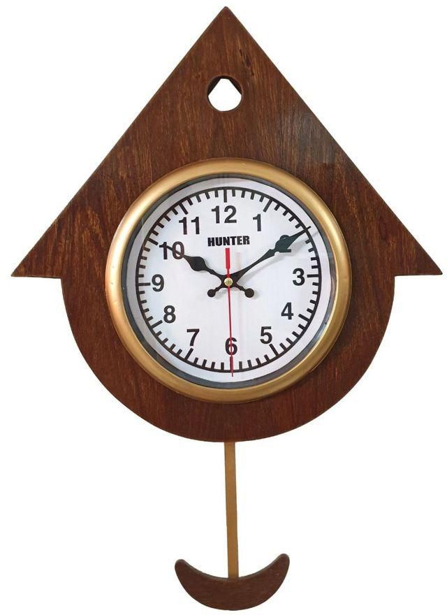 ساعة بندول خشبية كوكو 40 × 40 سم ماكينة تايوانى
