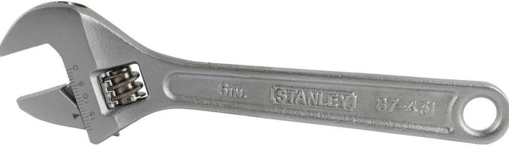 Adjustable Wrench by Stanley, 6 Inch, STHT87431-8