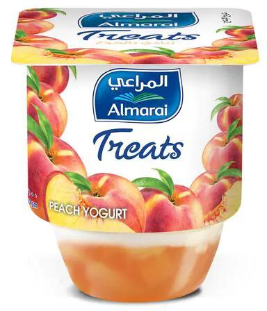 Almarai Treats Peach Yogurt - 100g