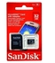 Sandisk Memory Card, Micro SD, Mem Card + FREE Card Reader