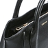 DKNY R1613601 001 Chelsea Vintage St Mini Satchel Bag for Women - Leather, Black