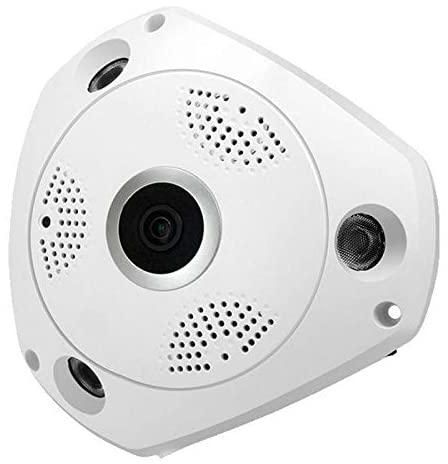 Scienish Wireless VR cam 3D Panoramic 360 Degree View IP Camera with voice
