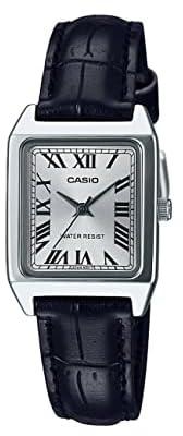 Casio Women's Quartz Dress Watch, Analog And Leather- LTP-V007L-7B1UDF