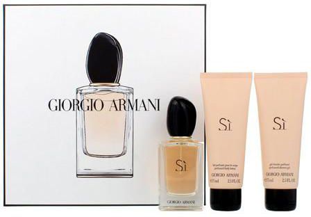 Armani Si by Giorgio Armani For Women's Eau De Parfum Perfume Giftset