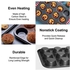 Cup Cake Mold - 12 Cups - Non-stick