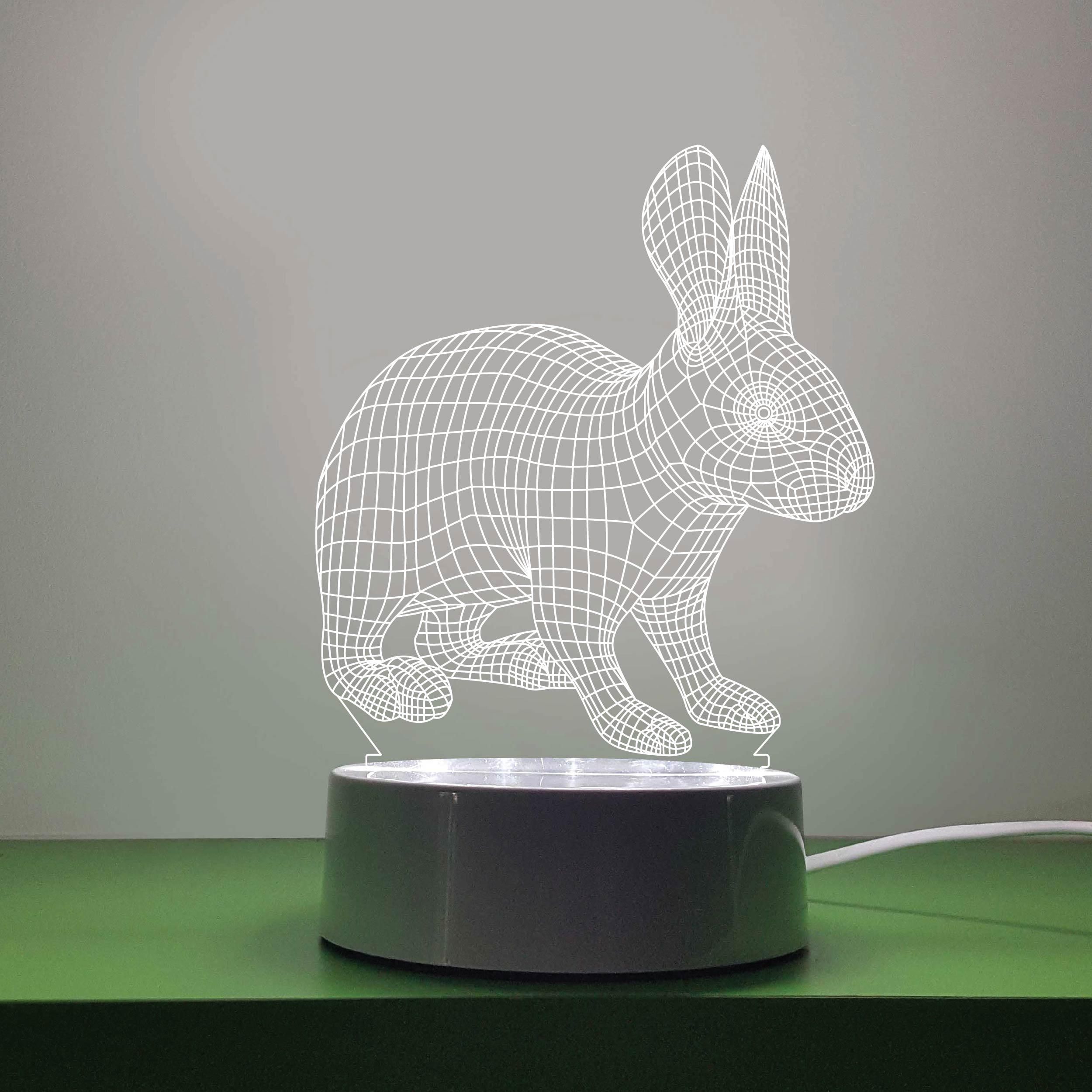 Myehomedecor Rabbit LED Decor Light (3 Colors)
