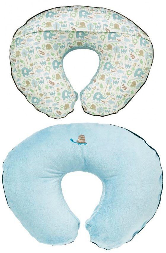 Chicco Boppy Feeding & Infant Support Pillow with Double Sided Slip Cover, Stencils [CH79903-17]