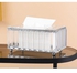 Rectangular Crystal Tissue Box, Decorative Napkin Storage Box.