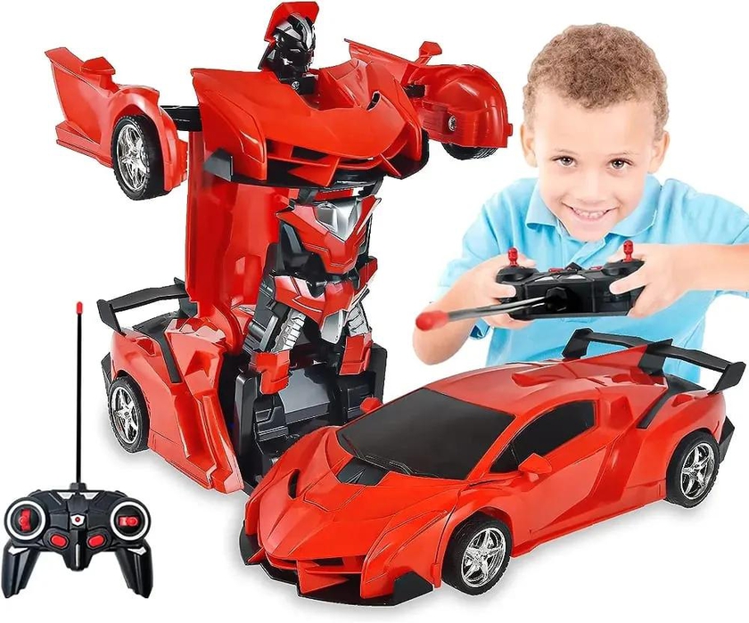New Stock ‼️Robot deformation car ,also rechargeable WITH A REMOTE controlled ENJOY THAT PLAY TIME WITH YOUR KIDS WITH THIS BABY TOY CAR.BEST GIFTS FOR BABYS DURING BIRTHDAYS