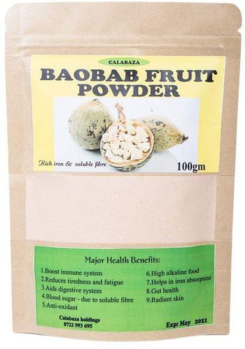 calabaza Baobab Fruit Powder 100g