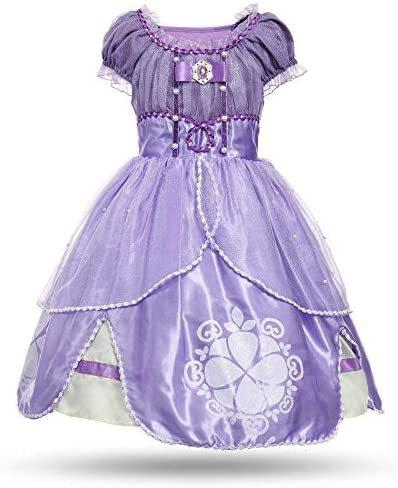 Aiwanto Dress for Girl&#39;s Party Dress Costume for Children&#39;s Dress(90cm)