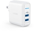 Anker Elite 2-Port 24W USB Wall Charger PowerPort 2 with PowerIQ, Foldable Plug