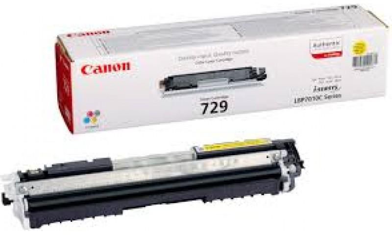 Canon 729 Toner Cartridge - (Yellow)