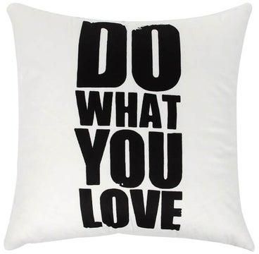 Decorative Cushion Cover Black/White 45x45centimeter