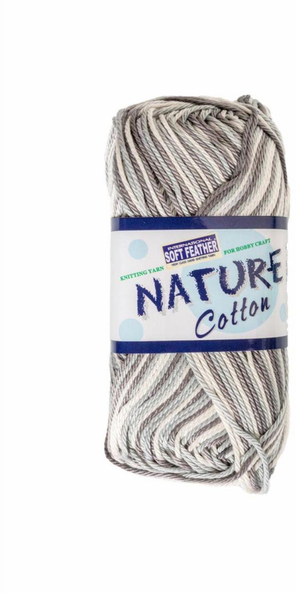 Nature Cotton Color No.566 Crochet and Knitting Yarn