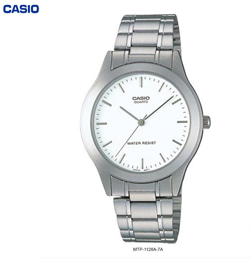 Casio MTP-1128A Analogue Watches 100% Original & New (3 Types)
