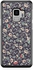 Thermoplastic Polyurethane Wrap Around Case Cover For Samsung Galaxy S9 Black Floral Flower Pattern