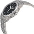 ساعة تيسوت صناعة سويسرية للرجال PR 100 مينا اسود بسوار ساعة تيتانيوم - T0494104405100