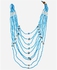 ZISKA Handmade Beaded Necklace –Blue