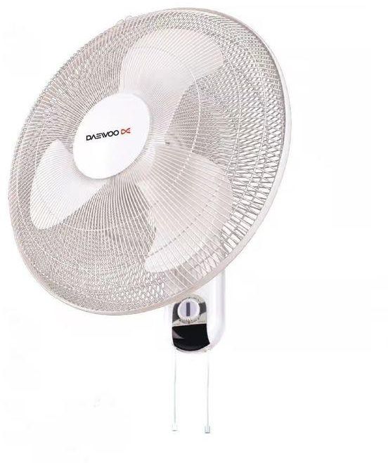 Daewoo Electronics Wall Mounting Fan, 18 Inch, White - DF45-W3