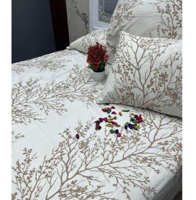 Bed Sheet Set 4 Pcs - Cotton High Quality