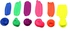 Art Ranger ألوان نيون أكريليك ، مجموعة مكونة من 6 أنابيب 75 مل من آرت رينجرز - FEA0675T-N