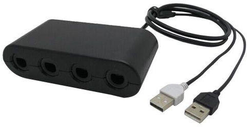 GameCube NGC To WIIU Controller Adapter USB For Nintendo WiiU Super Smash Bros GDMALL
