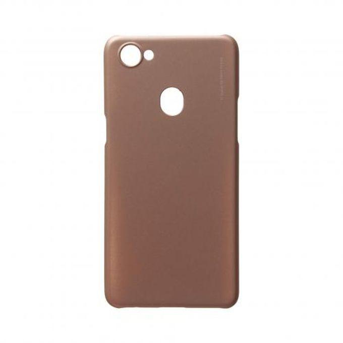 X-Level Metallic Back Cover For Oppo F7, Gold