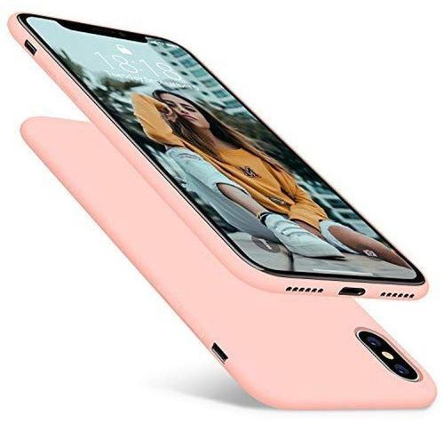 Iphone X Silicon Back Case And Iphone Charger
