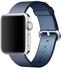 Ozone Replacement Woven Nylon Apple Watch Strap Band for 42mm - Midnight Blue