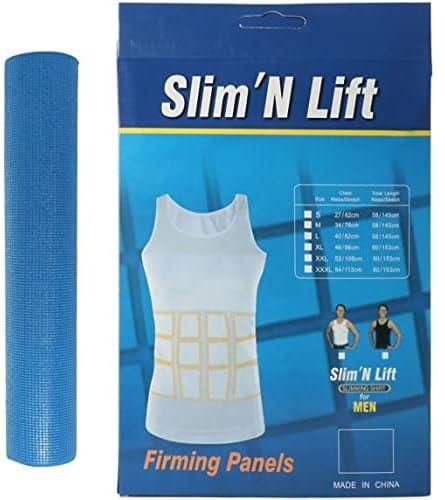 Man Slim Life, White, Mf166-1-W1 With Pvc Yoga Mat, Blue, Mf116-2-Blu112211_ with two years guarantee of satisfaction and quality