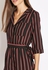 Striped Belted Playsuit