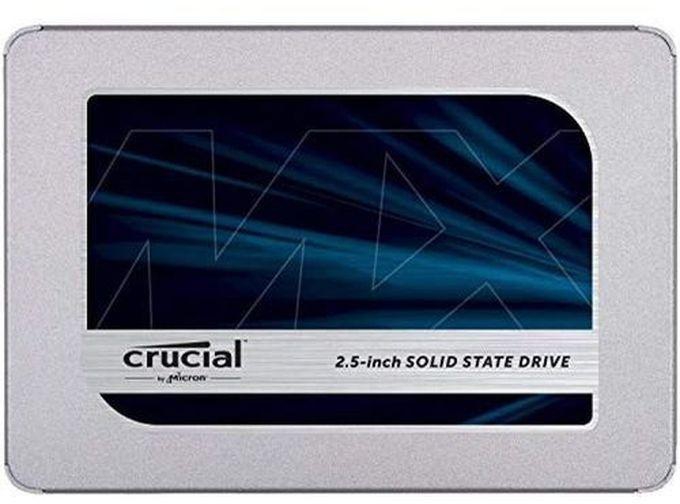 Crucial هارد ساتا SSD داخلي MX500 مقاس 2.5 بوصة 7 ملم بسعة تخزين 1 تيرا جيجابايت من كروشال، CT1000MX500SSD1