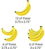 Big Dot of Happiness Let’s Go Bananas - DIY Shaped Tropical Party Cut-Outs - 24 Count