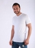 Jet Men T-shirt V-Neck Style And Half Sleeve-White