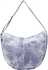 Reebok Training Essentials Grip Zip Closure Front-Logo Adjustable Shoulder Strap Tote Bag for Women - Light Grey