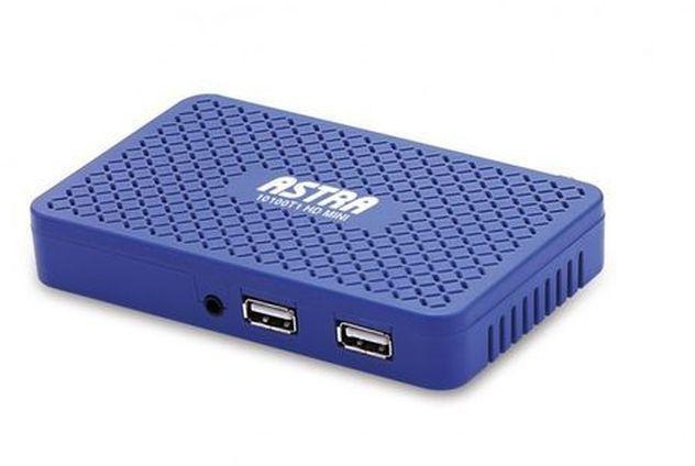 Astra 10100U Full HD Satellite Receiver With 2 USB - Blue