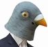 Pigeon Mask Latex Giant Bird Head Halloween Cosplay  Masks