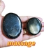 Sherif Gemstones Natural Onyx Heated Stones Basalt Warmer Rock For Spa, Massage Therapy